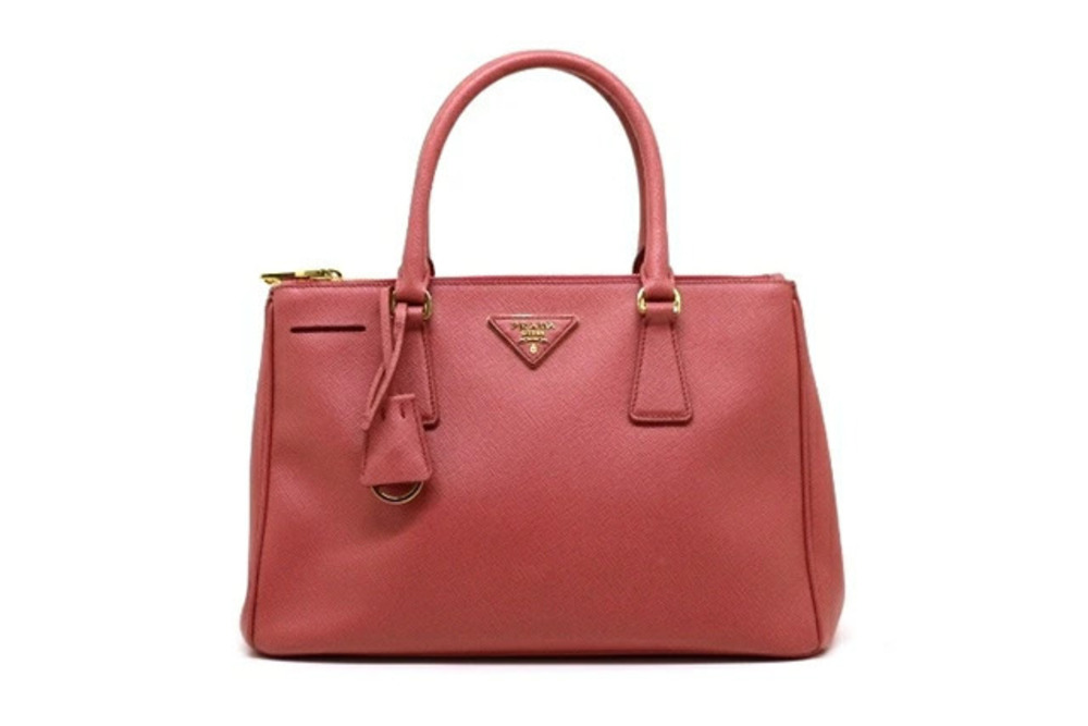 Prada Bag Shoulder Galleria Saffiano Pink